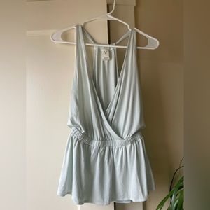 Free People We The Free Deep V Tank Top (NWOT)